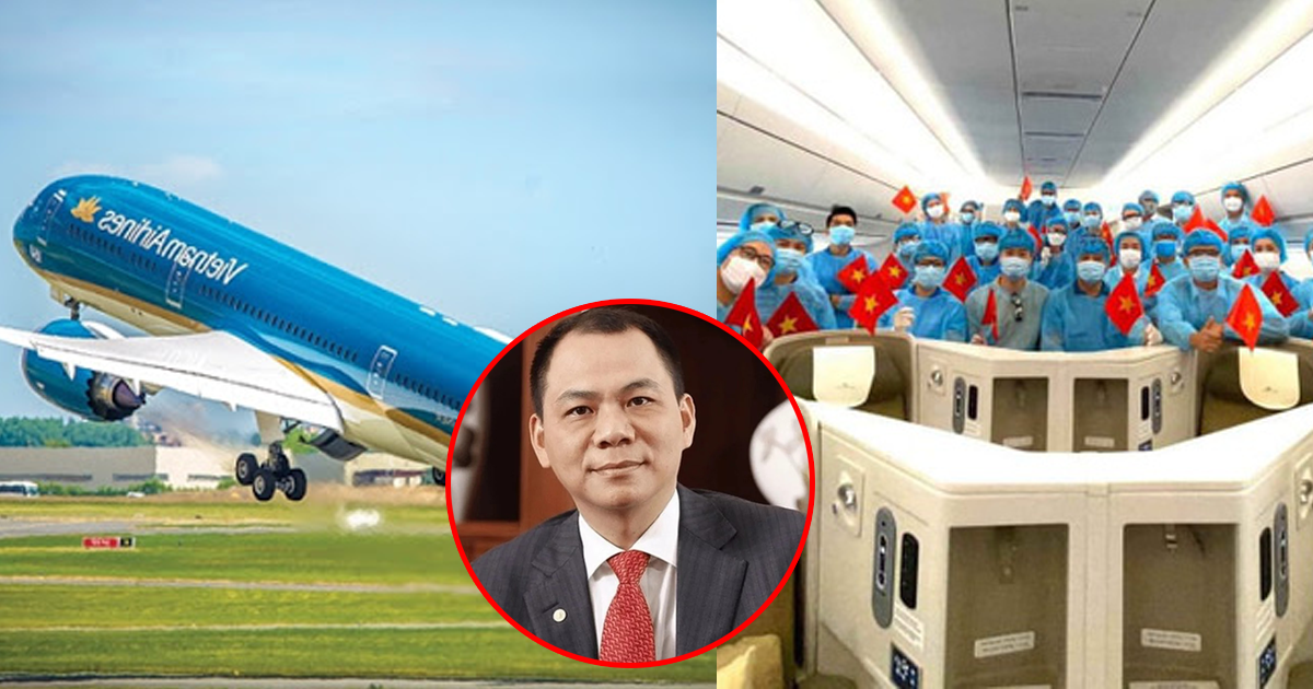 chuyến bay tỷ ph&uacute; phạm nhật vượng