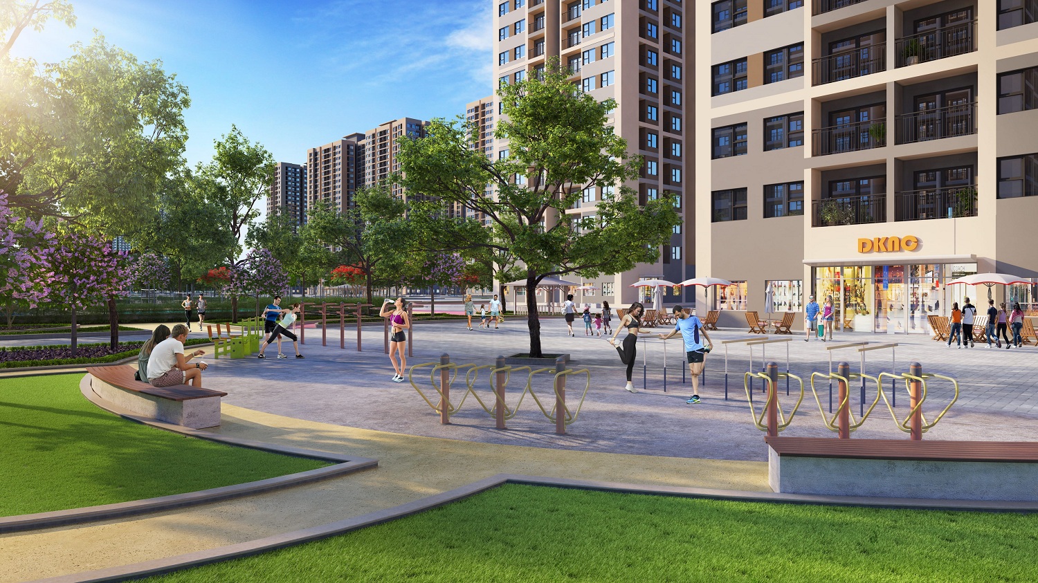 khu thể thao dự &aacute;n vinhomes gia l&acirc;m