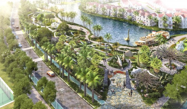 kh&ocirc;ng gian sống xanh vinhomes đan phượng