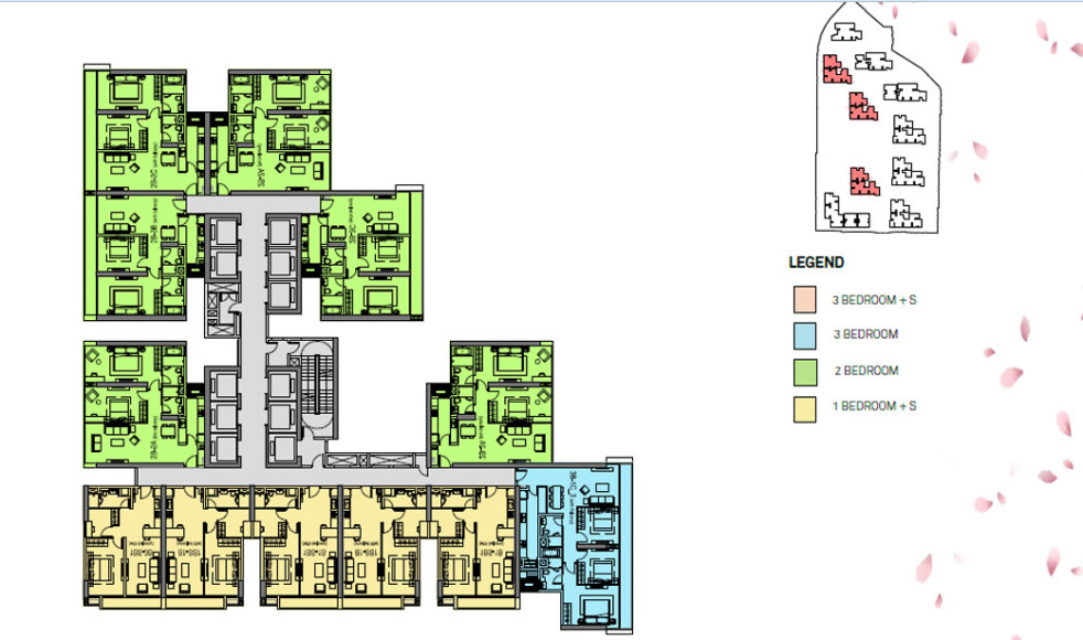 mặt bằng căn hộ vinhomes gallery