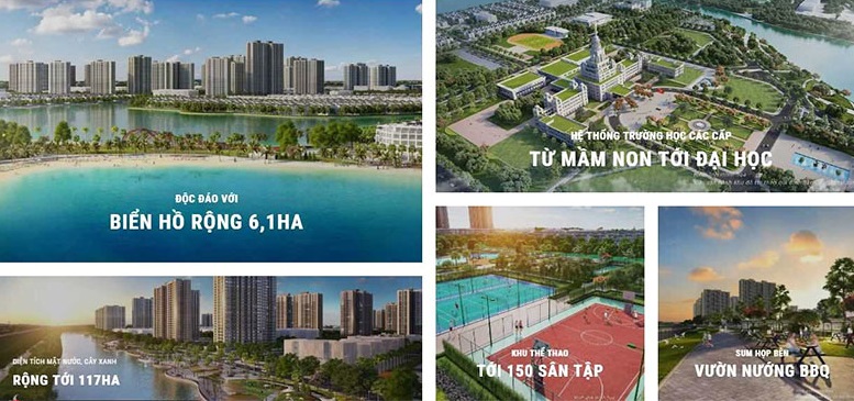 tiện &iacute;ch vinhomes ocean park