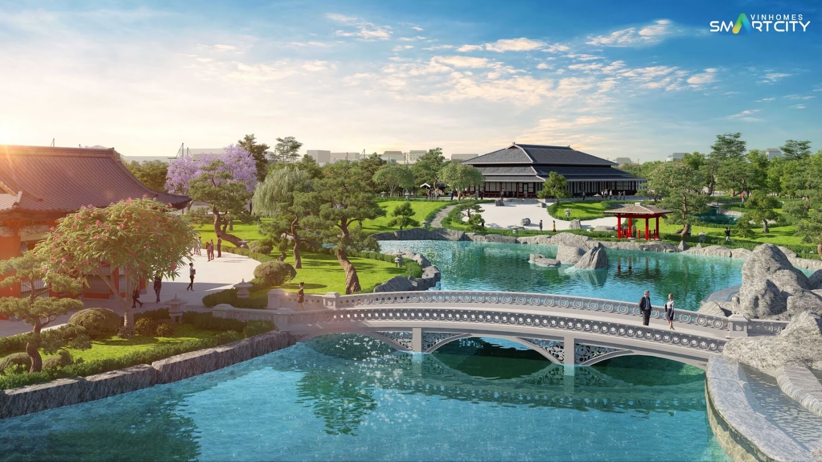 vườn nhật vinhomes smart city
