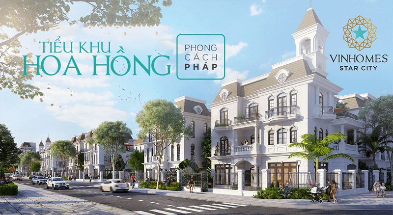 tiểu khu hoa hồng vinhomes star city