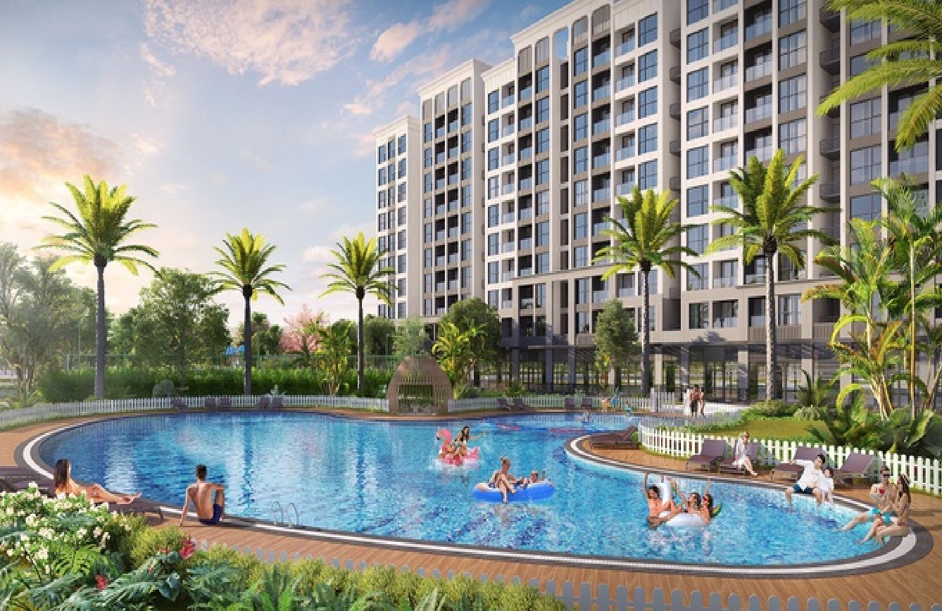 bể bơi vinhomes symphony